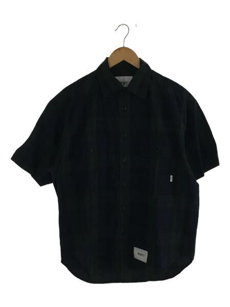 WTAPS(ダブルタップス) / 半袖シャツ/2/コットン/GRN/チェック/221TQDT 