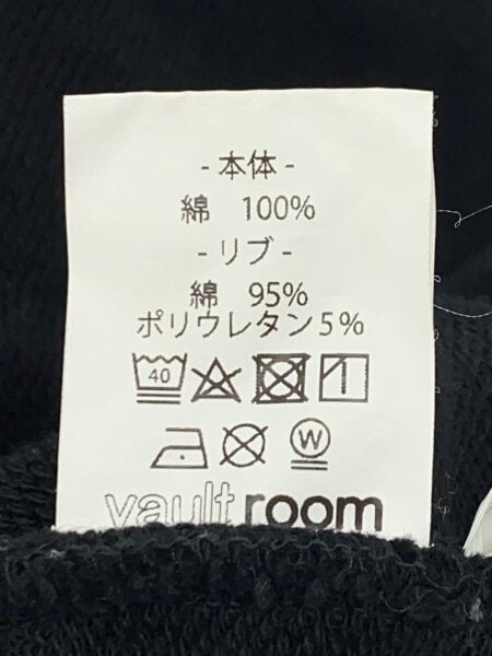 vaultroom / パーカー/XL/コットン/BLK/JYCH202502 vaultroom(ボルトルーム) / パーカー/XL/コットン/BLK/JYCH202502