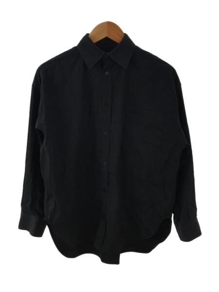 BALENCIAGA(バレンシアガ) / 長袖シャツ/34/コットン/BLK/無地 | 古着