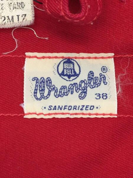 WRANGLER(ラングラー) / Gジャン/38/コットン/RED | 古着の販売・通販