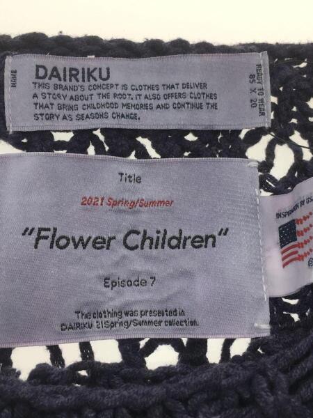 DAIRIKU / ニット・セーター(薄手)/FREE/コットン/PUP/無地/21SS K-2 DAIRIKU(ダイリク) / セーター(薄手)/FREE/コットン/PUP/21SS K-2