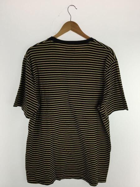 STUSSY(ステューシー) / Jack Stripe Crew/Tシャツ/XL/コットン/BLK