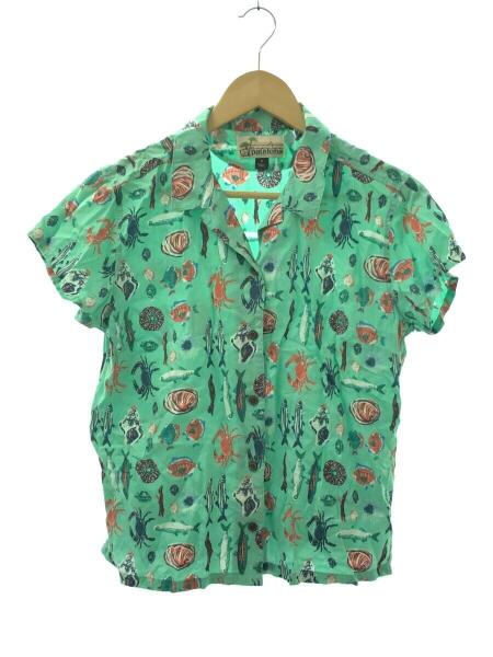 patagonia 総柄シャツ patagonia(パタゴニア) / 半袖シャツ/6/--/GRN/総柄 | 古着の販売