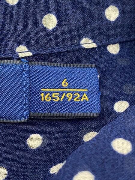 POLO RALPH LAUREN(ポロラルフローレン) / 半袖ワンピース/6/シルク  