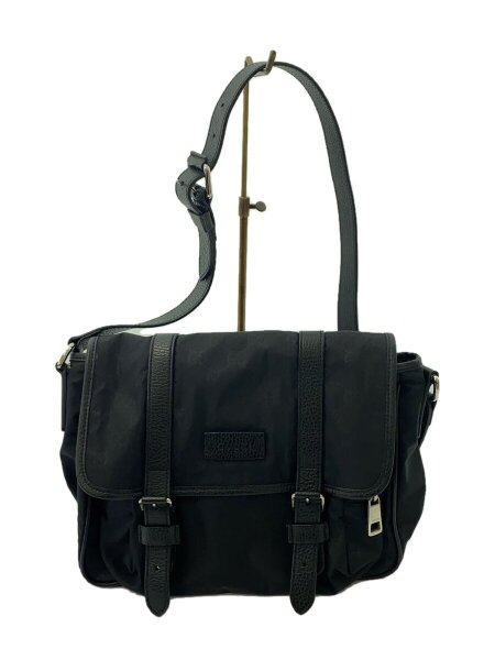 GUCCI(グッチ) / ショルダーバッグ_GGナイロン/--/BLK/総柄 | 中古品の 