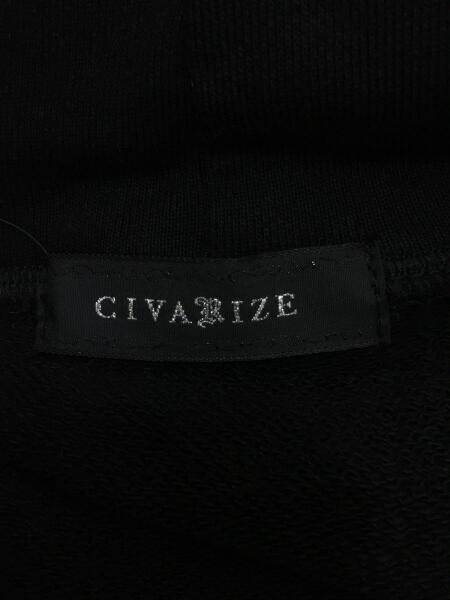 CIVARIZE(シヴァーライズ) / ジップパーカー/--/コットン/BLK/CV23-E02 