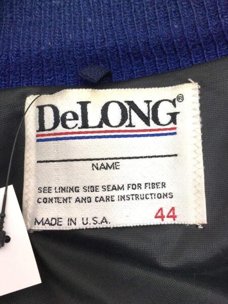 DeLONG(デロング) / スタジャン/44/--/usa製/袖レザー/ロサンゼルス 