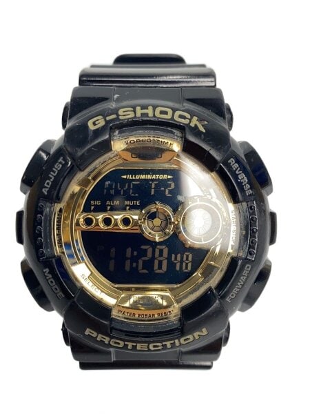 CASIO(カシオ) / クォーツ腕時計・G-SHOCK/デジタル/ブラック/ゴールド 