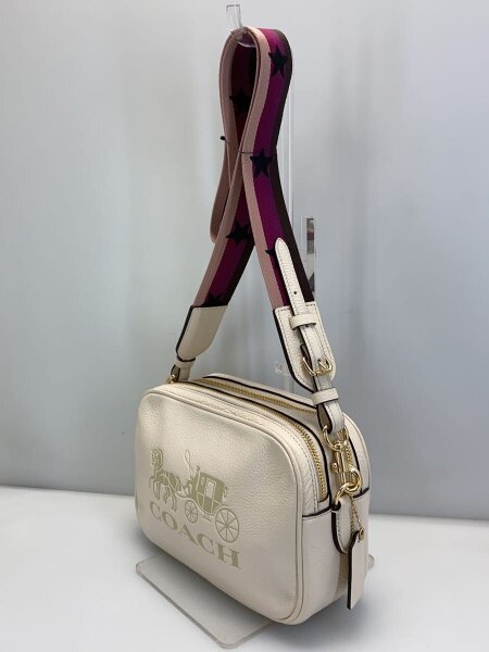 コーチ ショルダーバッグ  ホースアンドキャリッジ  PVC COACH(コーチ) / ショルダーバッグ_ホースアンドキャリッジ/PVC/WHT