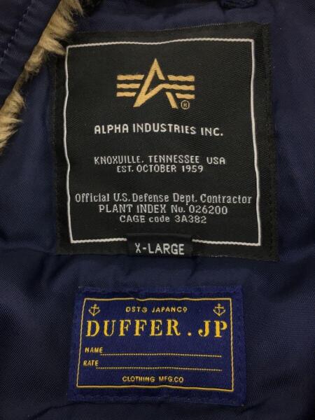 ALPHA INDUSTRIES(アルファインダストリーズ) / N-3B/DUFFER/ファー欠 