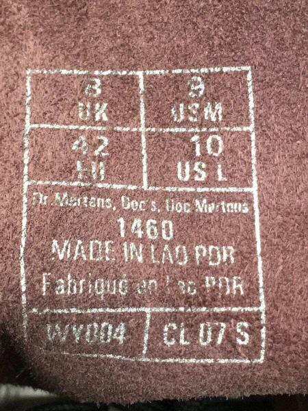 Dr.Martens(ドクターマーチン) / レースアップブーツ/UK8/BRD/レザー