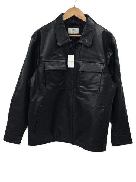 Dan Valentinoレザー シングルライダースジャケット 豚革 Dan