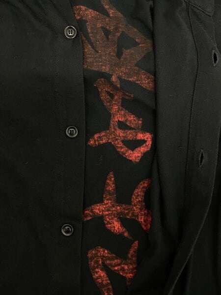 yohji yamamoto POUR HOMME(ヨウジヤマモトプールオム) / 血まみれ参上