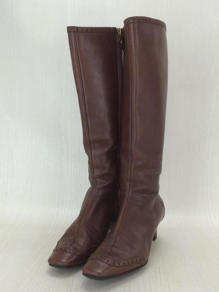 Louis Vuitton ブラウン ロングブーツ LOUIS VUITTON(ルイヴィトン) / ロングブーツ/36/ブラウン/レザー