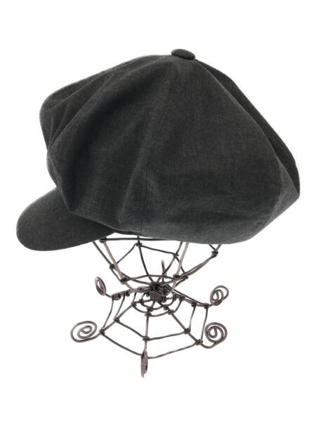 1円～】KIJIMA TAKAYUKI ウールビッグキャスケット グレー サイズ3