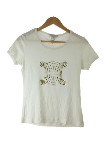 CELINE(セリーヌ) / スタッズロゴデザイン/フランス製/Tシャツ/L 