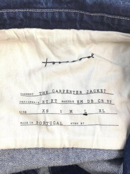 toogood(トゥーグッド) / THE CARPENTER JACKET/Gジャン/L/コットン
