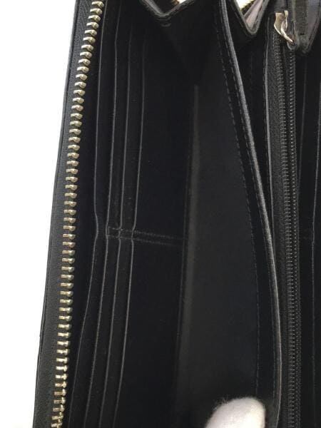 COACH(コーチ) / クロコ型押し/ラウンドジップ/ロゴプレート/長財布 