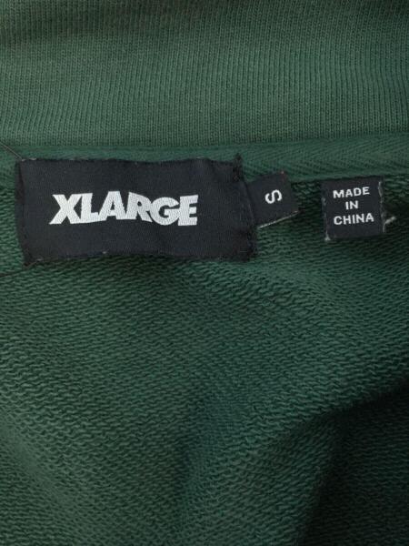 X-LARGE(エクストララージ) / ハーフジップ/スウェット/S/コットン 