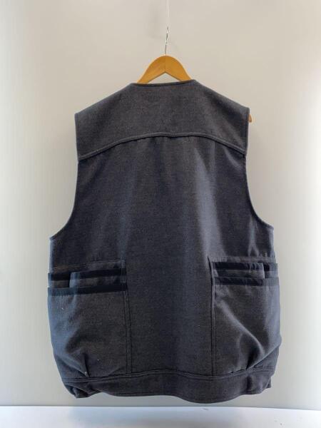 SASSAFRAS(ササフラス) / 23AW/タグ付/OVERGROWN HIKER VEST/メルトン 