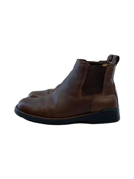 Clarks(クラークス) / サイドゴアブーツ/US8.5/ブラウン/レザー/500690 