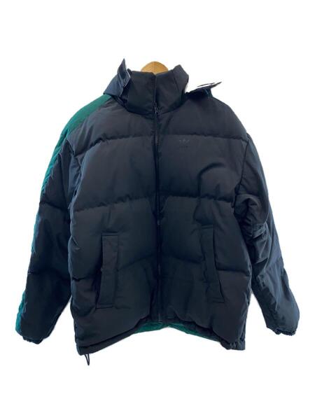 adidas / リバーシブルダウンジャケット/S/ポリエステル/GRN/IU4827 adidas(アディダス) / リバーシブルダウンジャケット/L/ポリエステル