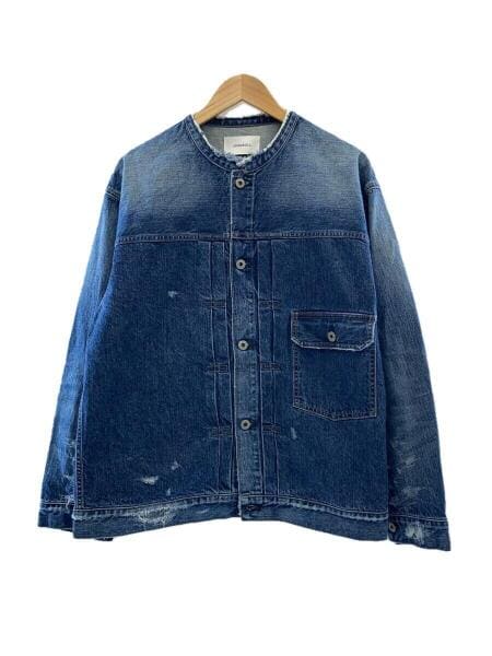 Johnbull ノーカラー デニムジャケット 楽天市場】ジョンブル デニム ノーカラー カバーオール ジャケット