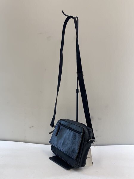 未使用　PORTER　フィールド　ショルダー　レザー　ブラック PORTER(ポーター) / PORTER FIELD/フィールド/ミニショルダーバッグ