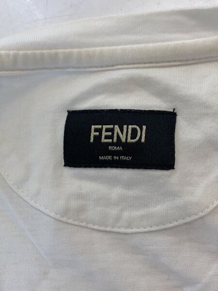 FENDI(フェンディ) / カールラガーフェルド/Tシャツ/46/コットン/WHT