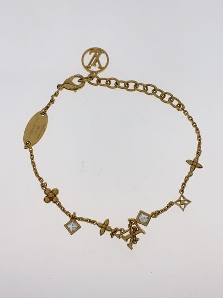 LOUIS VUITTON フラワーモチーフ ブレスレット ルイヴィトンフラワーモチーフブレスレット