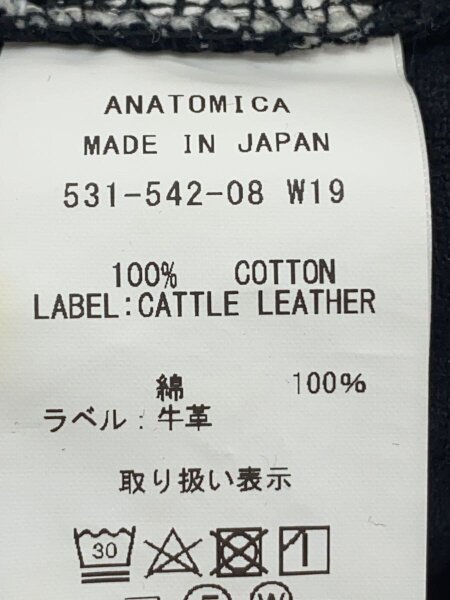 ANATOMICA / 618 MARILYN CORDS コーデュロイパンツ/25/BLK/531-542-08 W19 ANATOMICA(アナトミカ) / 618 MARILYN CORDS コーデュロイパンツ/25