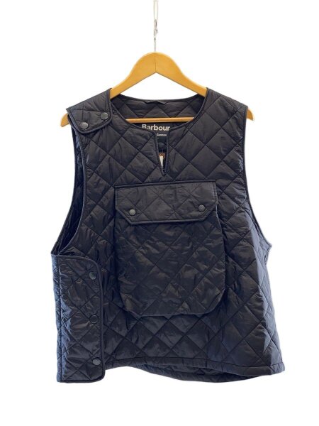 Barbour(バブアー) / ×EG/QUILTED VEST/ベスト/L/ナイロン/BLK/2102169 