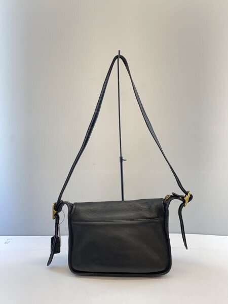 COACH(コーチ) / Vintage OLD オールレザーショルダーバッグ/BLK