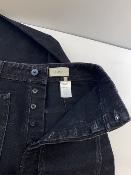 LEMAIRE(ルメール) / DENIM SAILOR PANTS デニムセーラーパンツ/46/BLK 