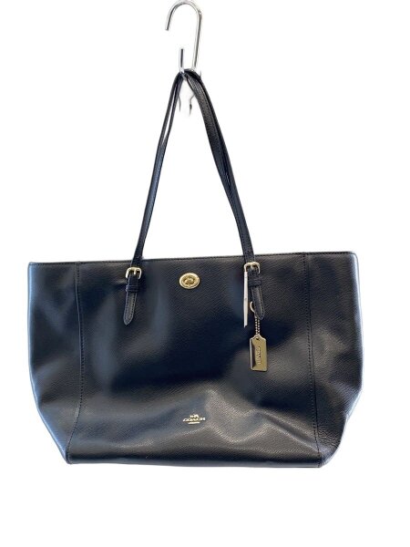 COACH(コーチ) / トートバッグ_オールレザー/レザー/BLK | 中古品の 