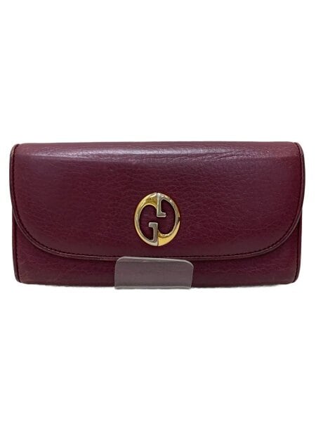 GUCCI(グッチ) / 長財布/レザー/BRD/レディース | 中古品の販売・通販 