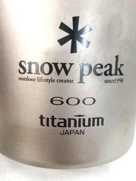 snow peak(スノーピーク) / マグ/カップ/SLV/TITANIUM600/キャンプ