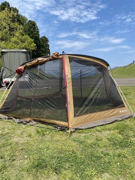 【未使用】 peak TP-900 リビングメッシュエッグ ポール2本付 未使用】 peak TP-900 リビングメッシュエッグ ポール2本付 peak