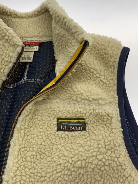 L.L.Bean(エルエルビーン) / フリースベスト/--/--/BEG/Mountain Pile 