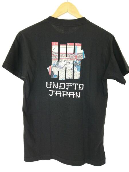UNDEFEATED(アンディフィーテッド) / Tシャツ/S/コットン/BLK/無地 