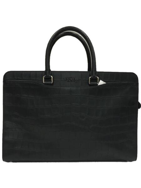 COACH(コーチ) / 2wayブリーフケース/クロコ型押しレザー/F73526/BLK 