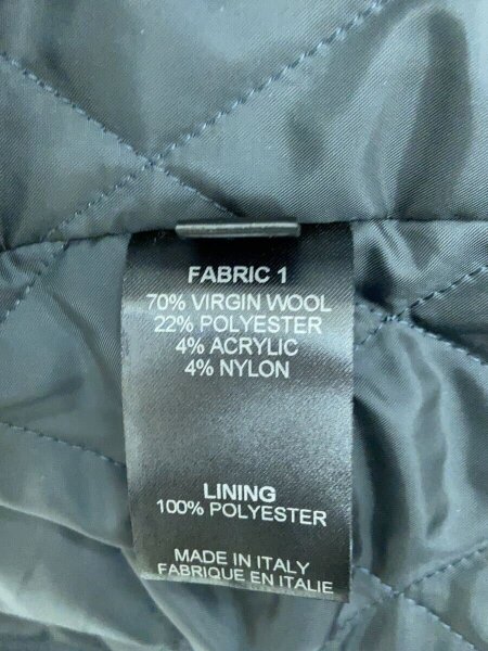 VETEMENTS(ヴェトモン) / 21年/パデット/フランネル/中綿/ジャケット/M