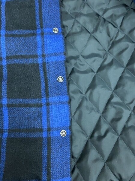 VETEMENTS(ヴェトモン) / 21年/パデット/フランネル/中綿/ジャケット/M