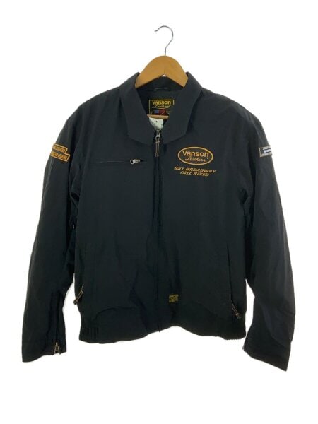 VANSON(バンソン) / 23SS/スウィングトップジャケット/XL/ナイロン/BLK 