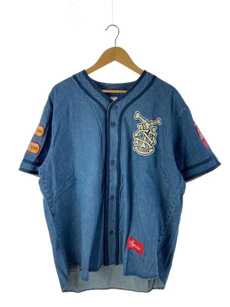 Supreme(シュプリーム) / 21SS/PATCHES DENIM BASEBALL JERSEY/デニム 