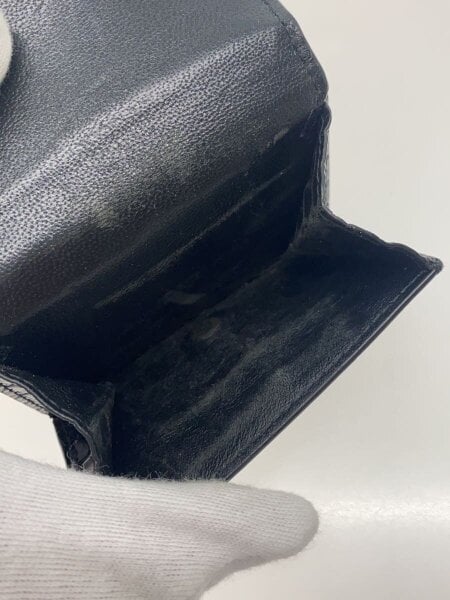 BALENCIAGA(バレンシアガ) / ミニウォレット/クロコ型押し/財布/レザー