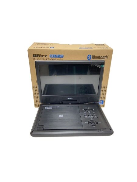 未使用品】 WIZZ 10.1ポータブルDVDプレーヤー WPD-BT1070 楽天市場 