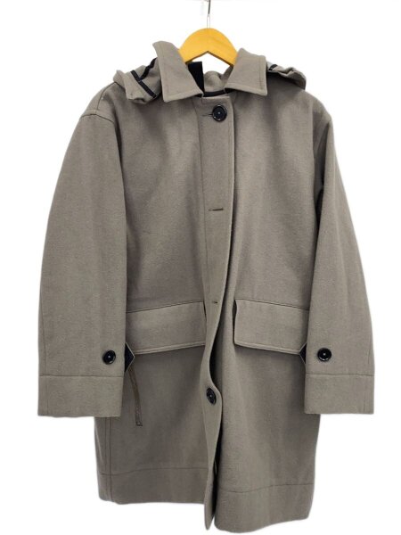 MHL.(エムエイチエル) / 24AW/BASIC WOOL MELTON/コート/2/ウール/GRY