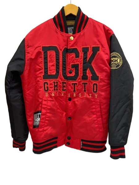 DGK(ディージーケー) / 00s/ナイロンスタジャン/GHETTO UNIVERSITY 