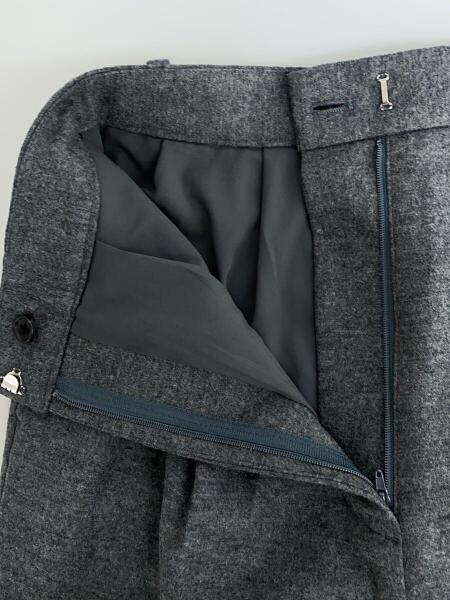 CLANE(クラネ) / WOOL LINE TUCK PANTS/ボトム/1/ウール/GRY/13110  
